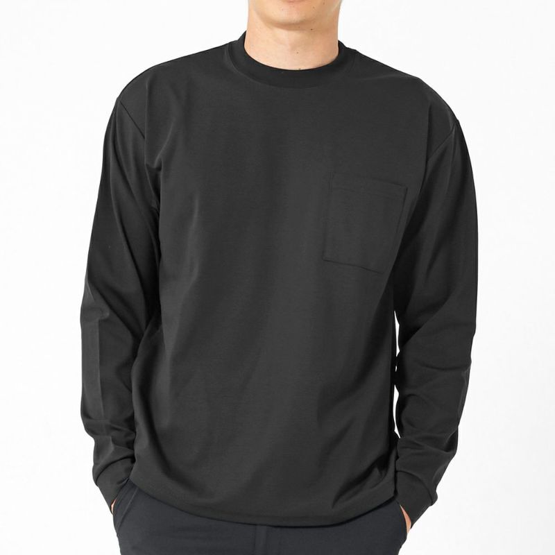 ドレスポンチ ポケット付きアウターTシャツ | 長袖